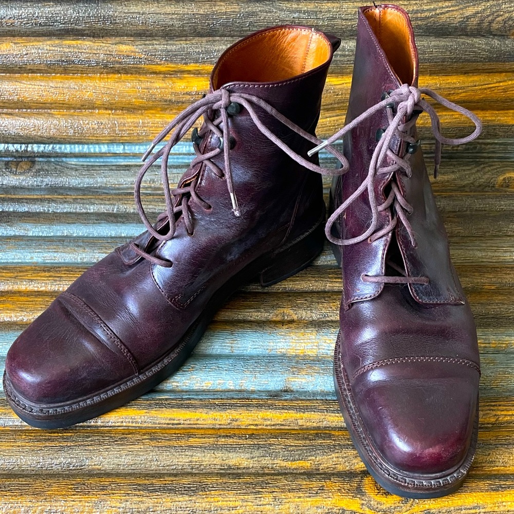 Brown Leather Cole Haan Boots